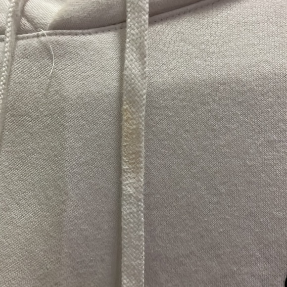 White Nike Fleece Pullover - Picture 3 of 4